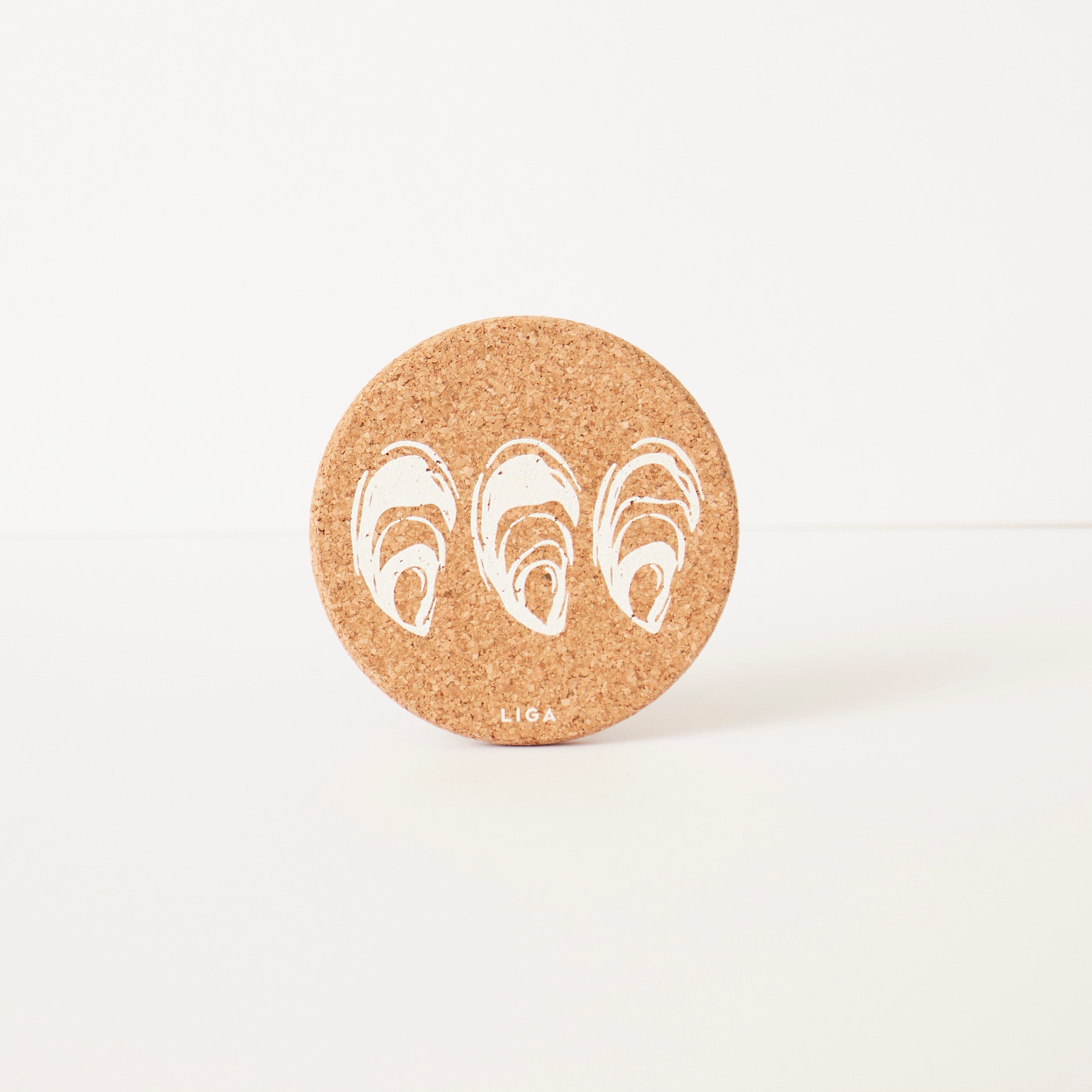 Cork Coaster Oyster