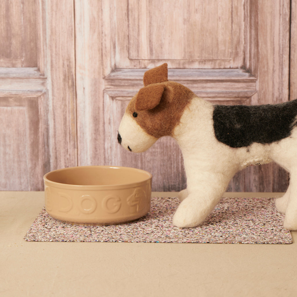 Beach Clean Rectangle Pet Feeding Mat