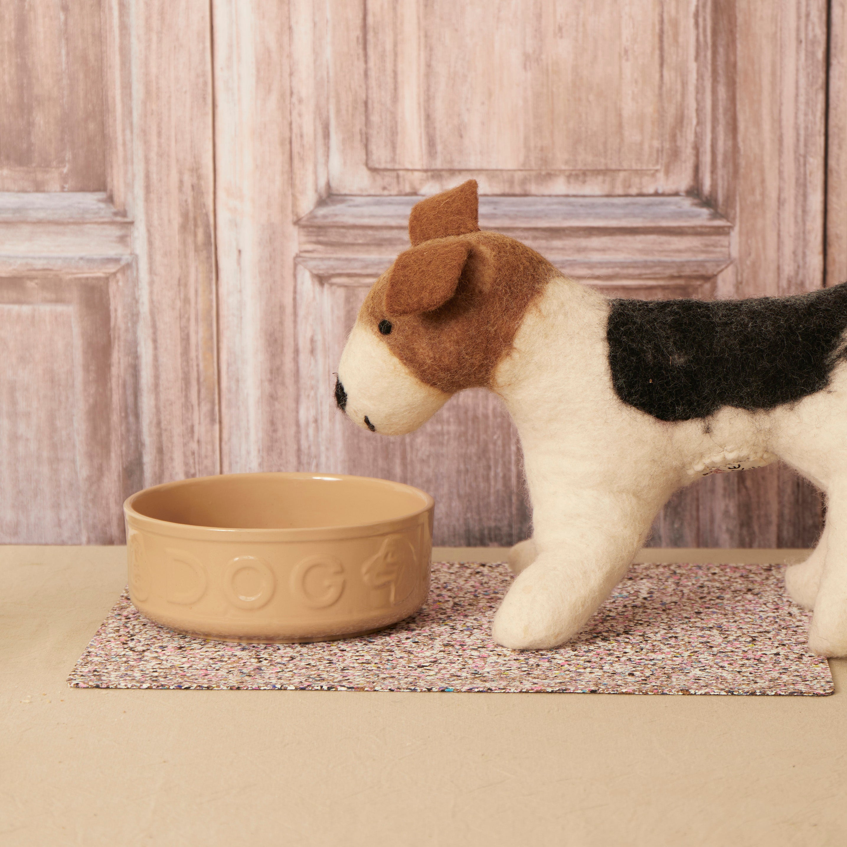 Beach Clean Rectangle Pet Feeding Mat