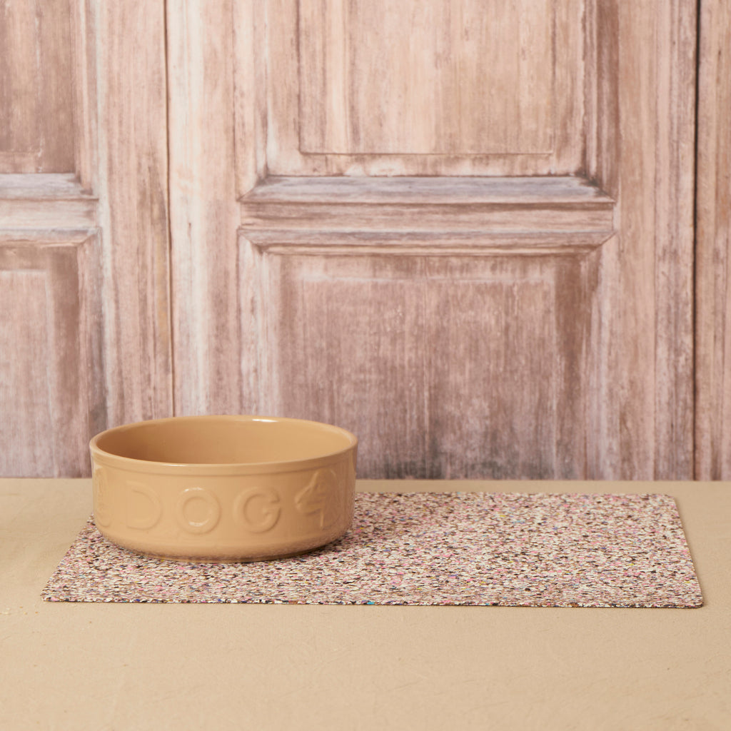 Beach Clean Rectangle Pet Feeding Mat