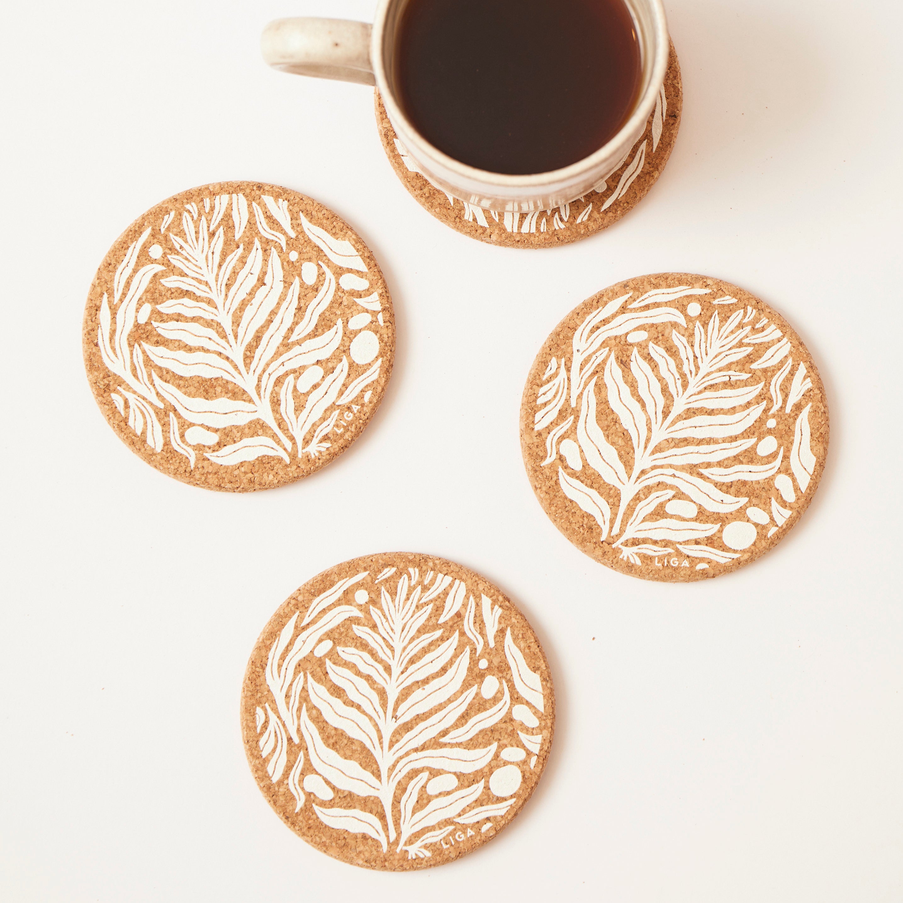 Cork Coaster Phytophilia