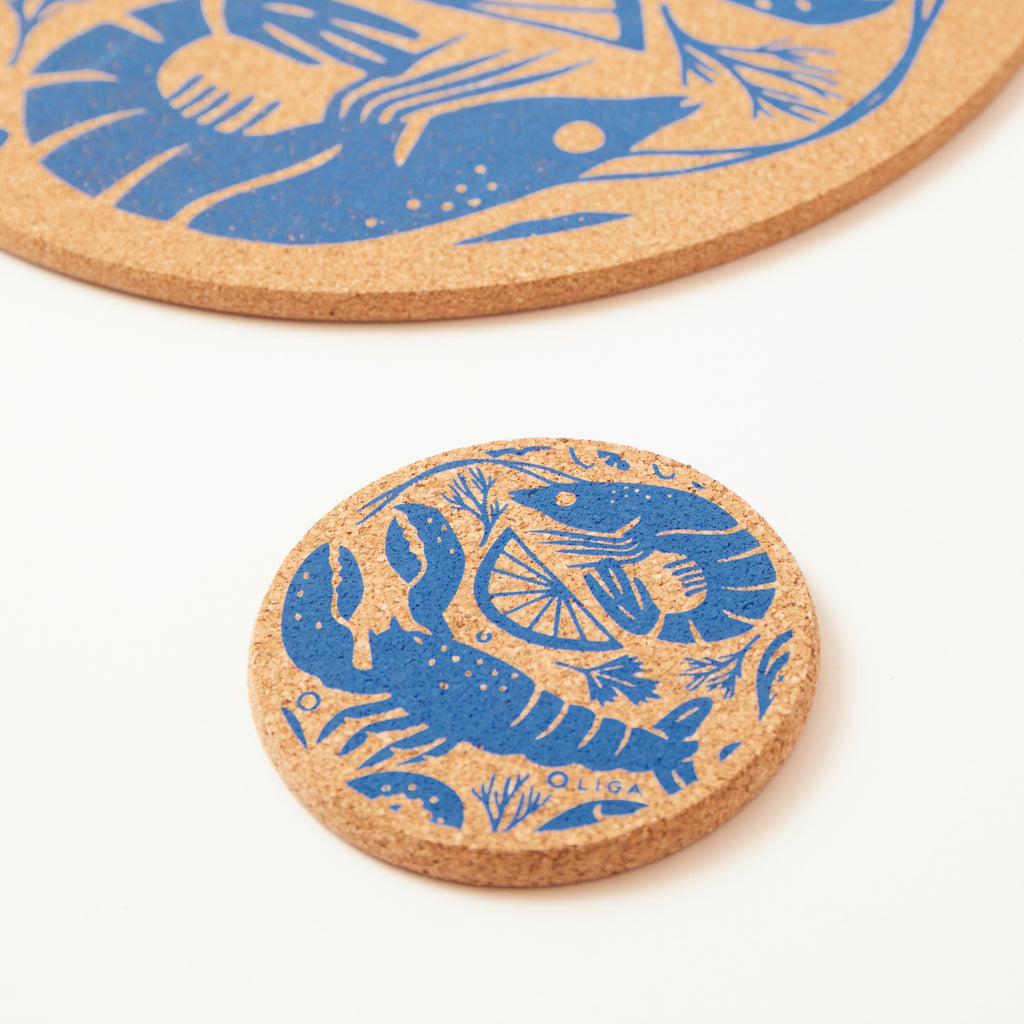 Cork Coaster Seafood Platter