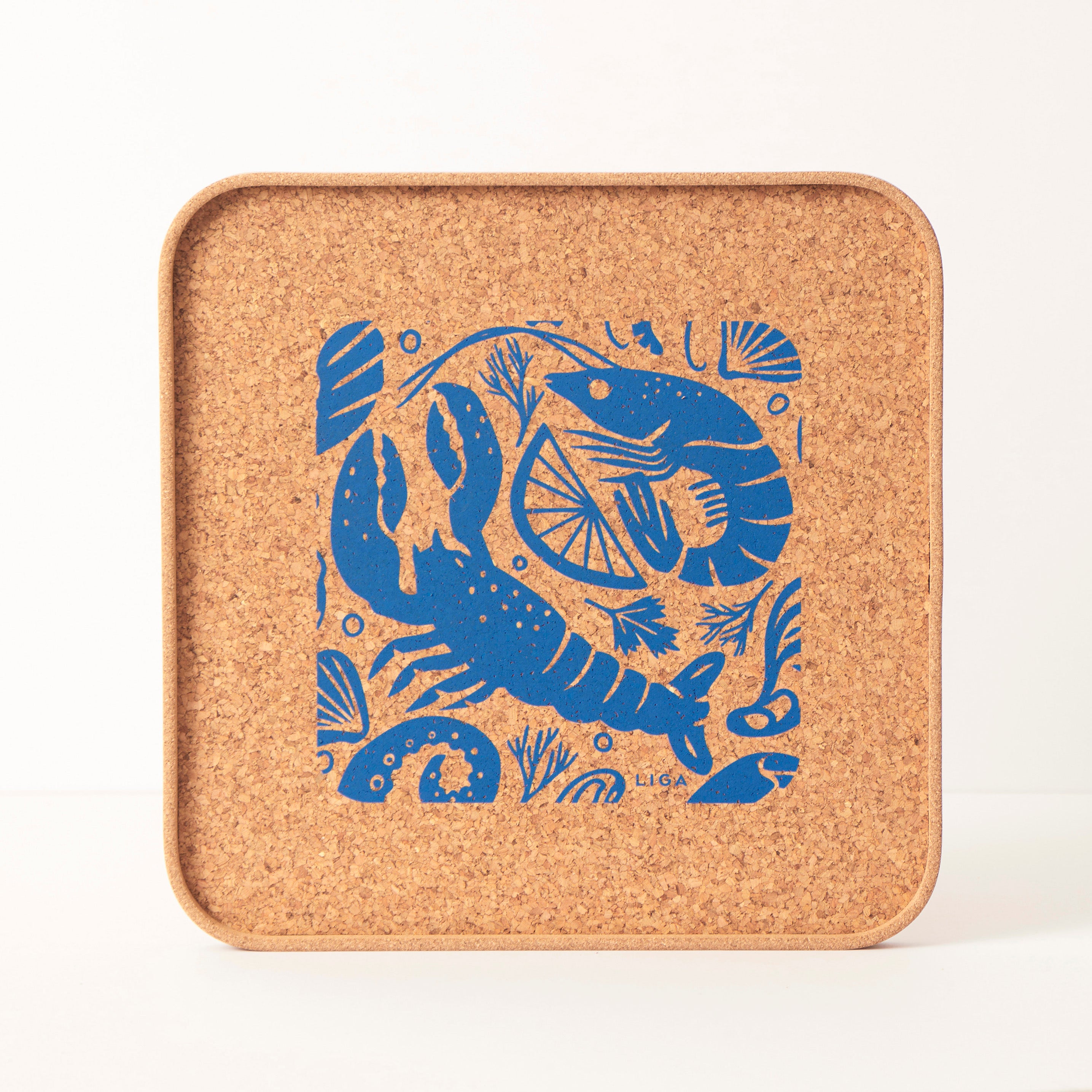 Eco Cork Tray | Seafood Platter