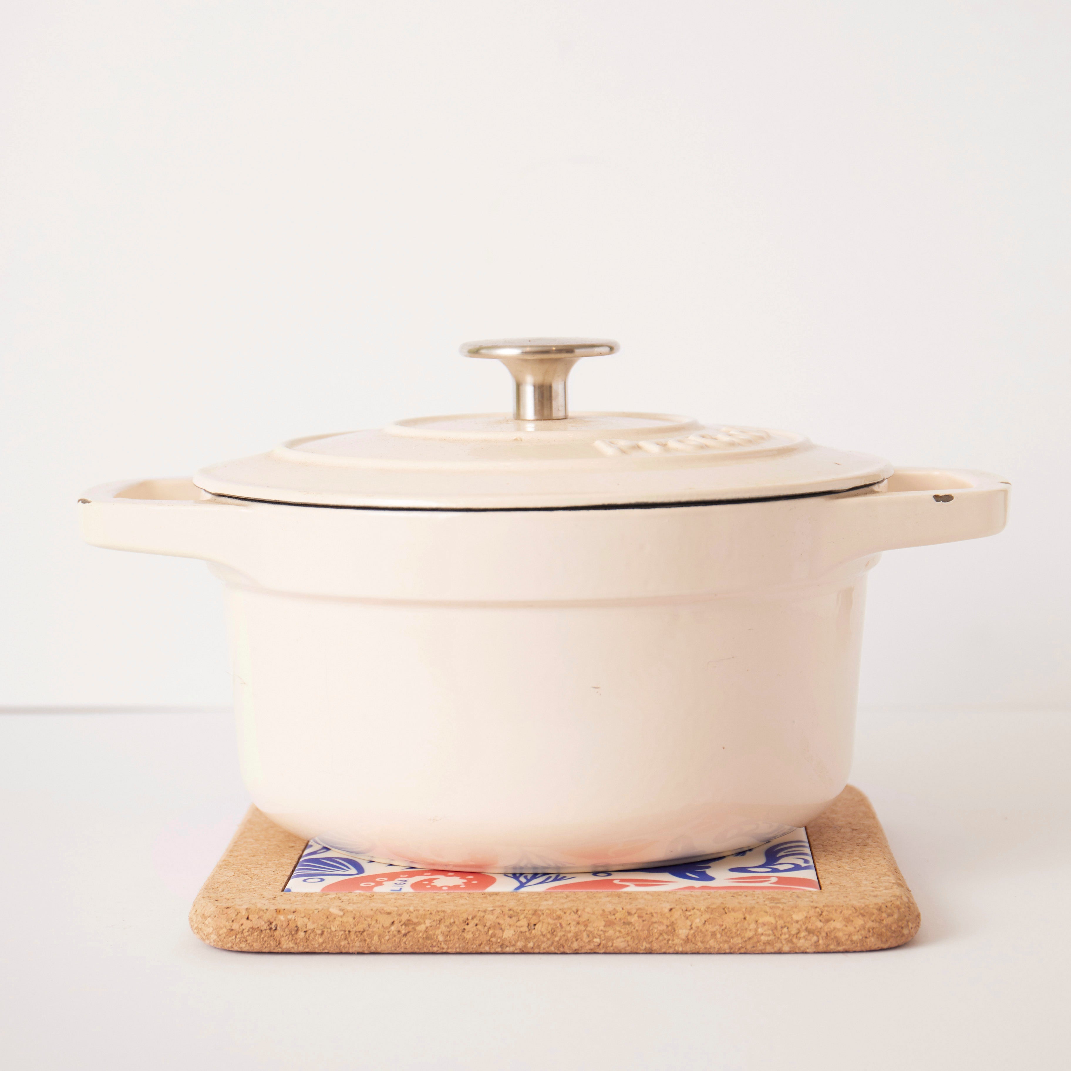 Seafood Platter | Cork and Tile Trivet, Tea Towel and Dishcloths