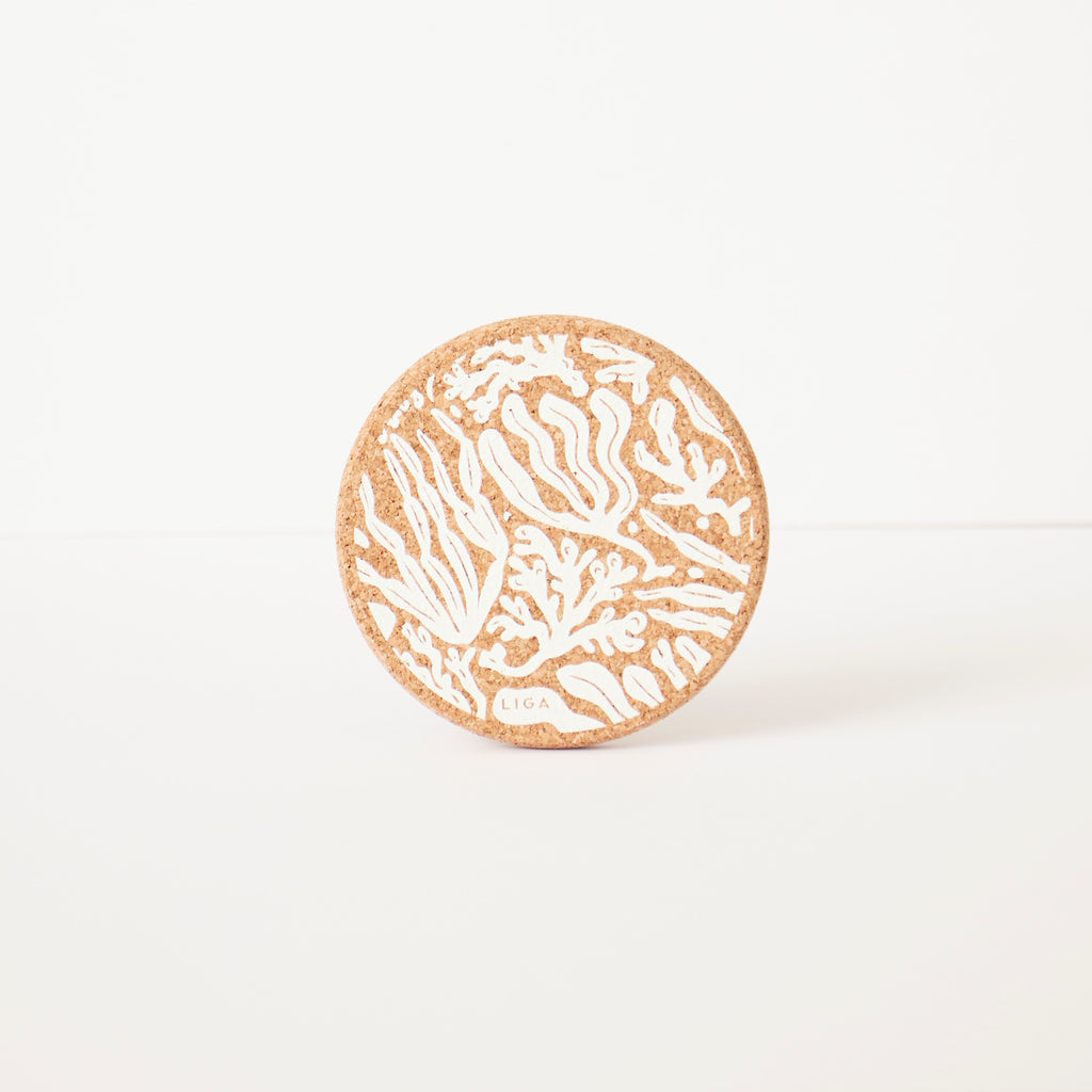 Cork Coaster Seaweed