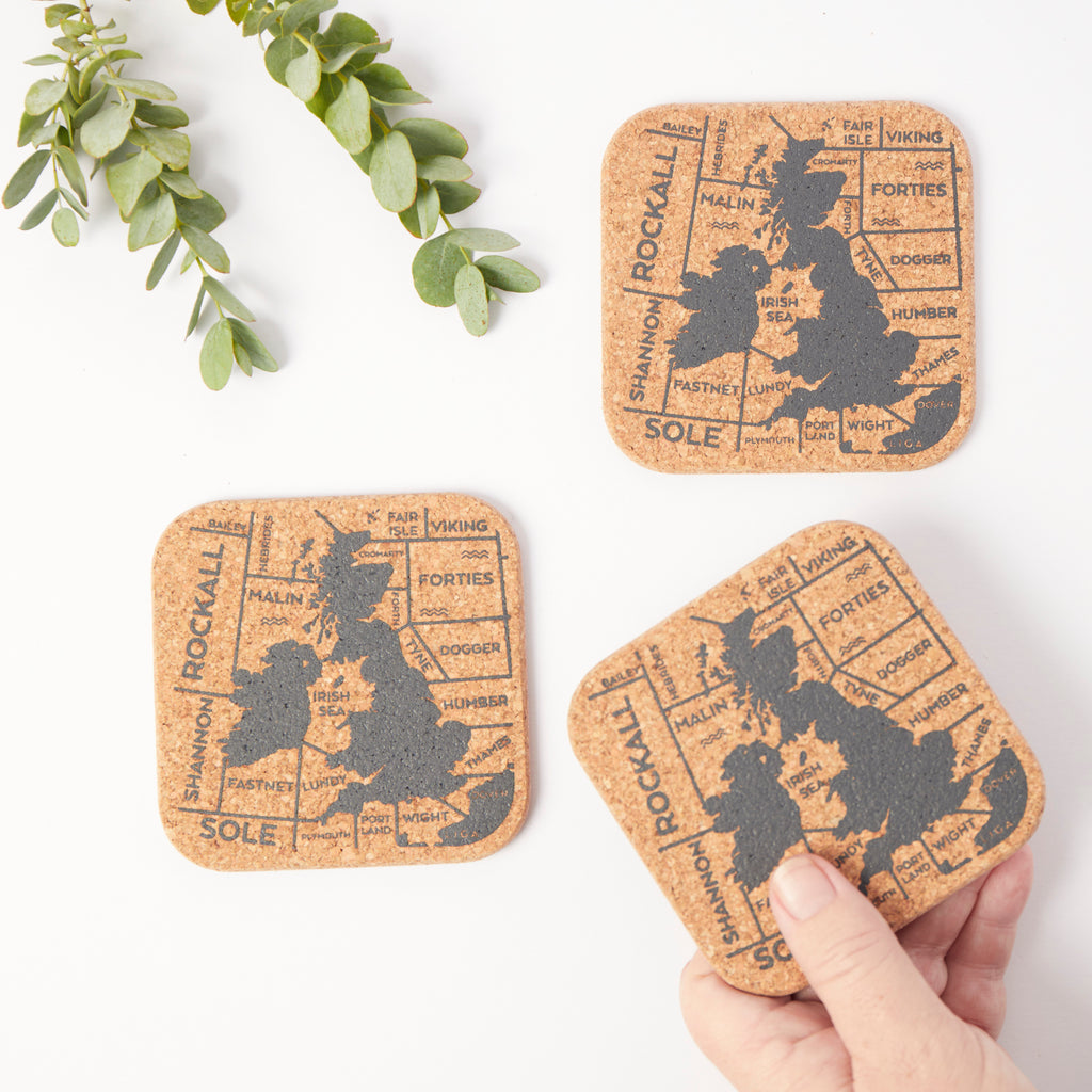 Shipping Forecast Mugs and Coasters Bundle