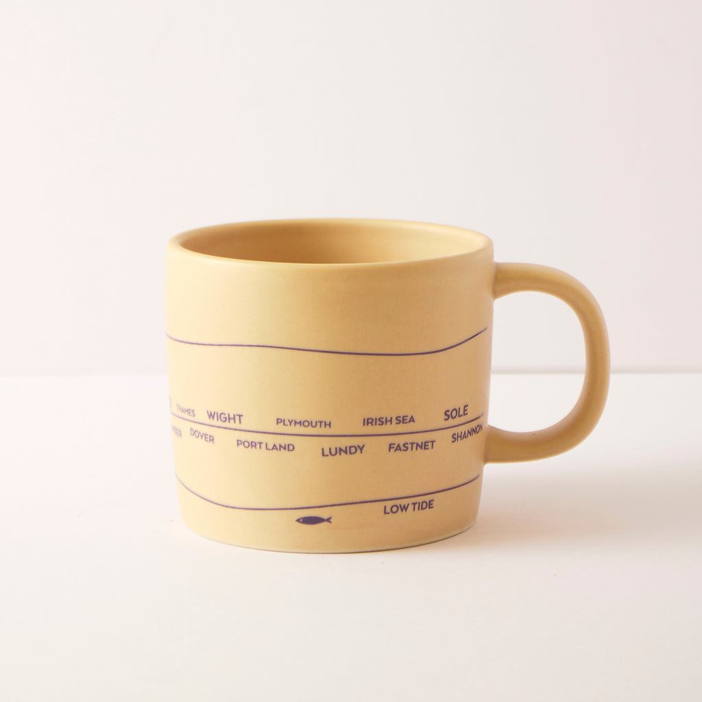 Shipping Forecast Mugs and Tray