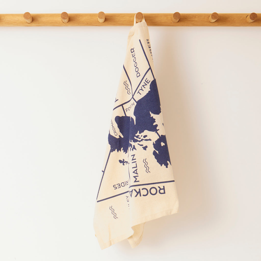 Shipping Forecast | Cork and Tile Trivet, Tea Towel and Dishcloths