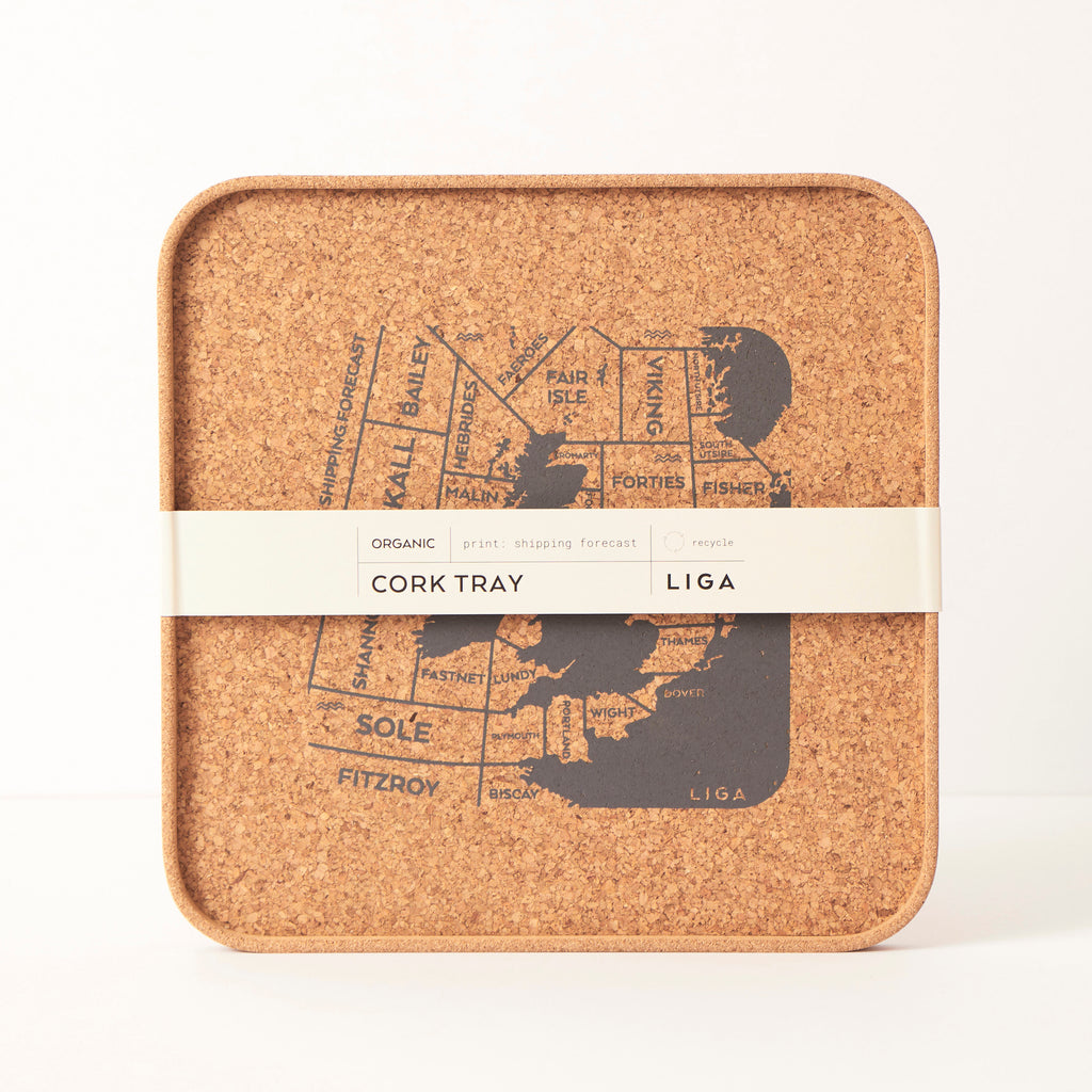 Shipping Forecast Mugs and Tray