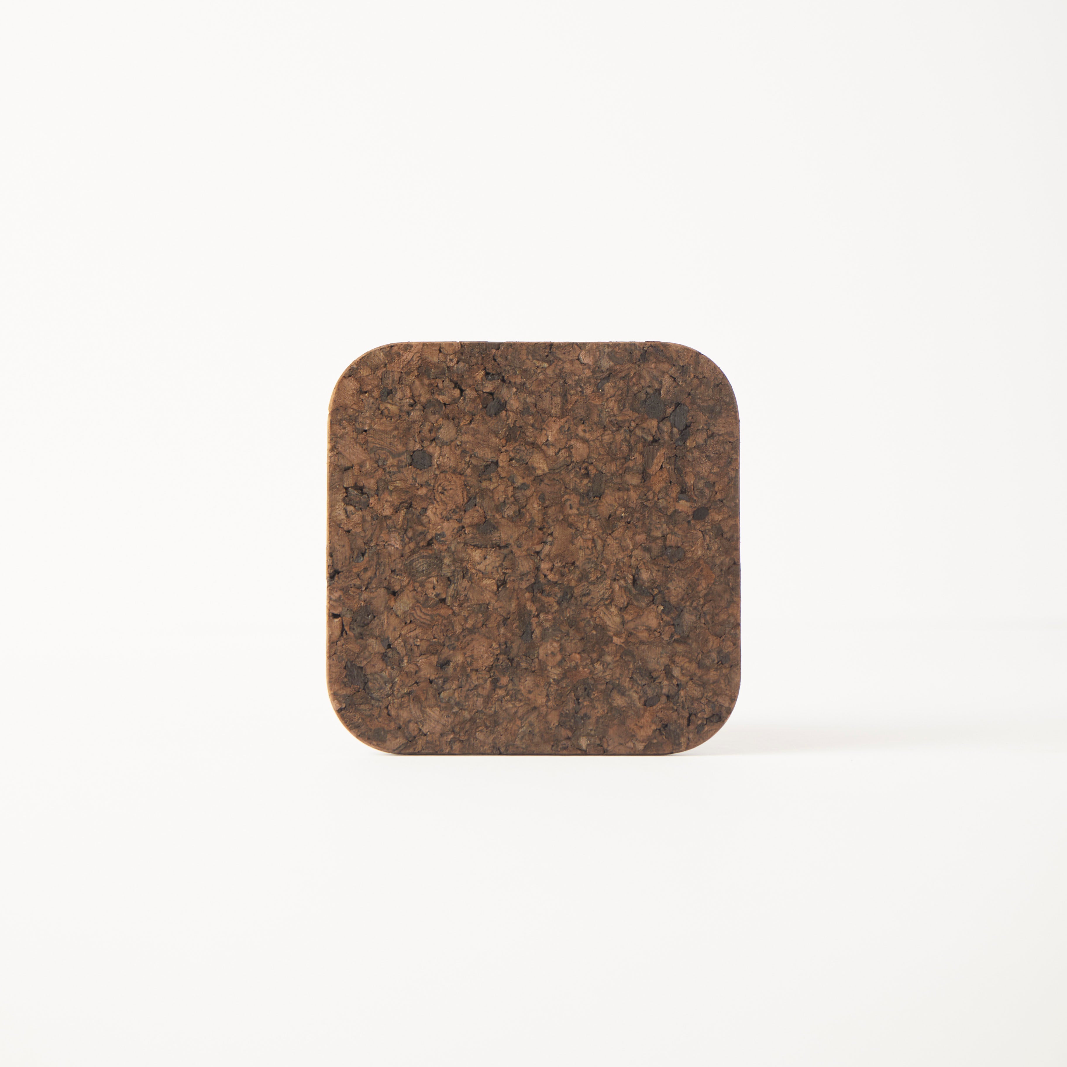 Smoked Cork Coasters | Square