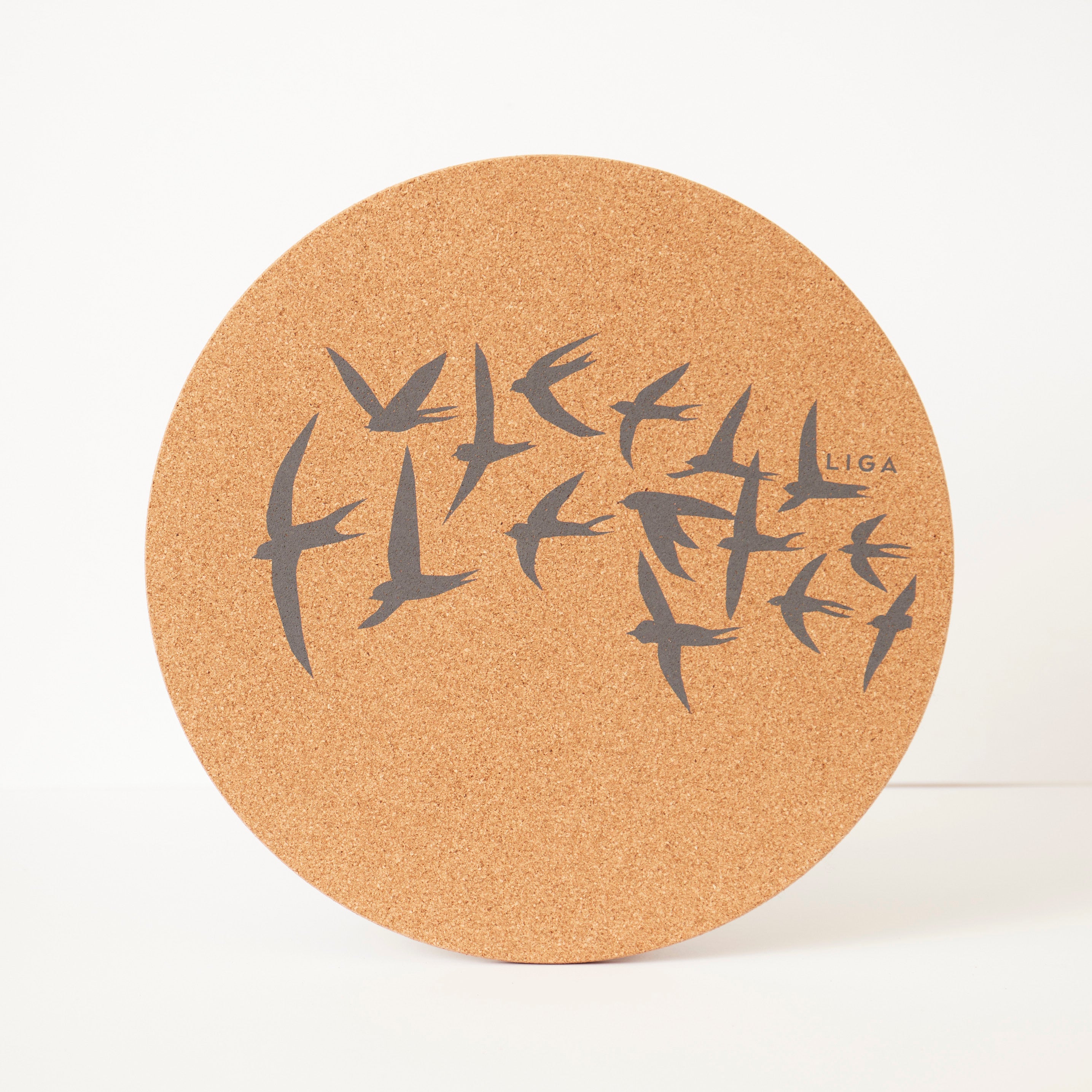 Cork Placemat - Swallows