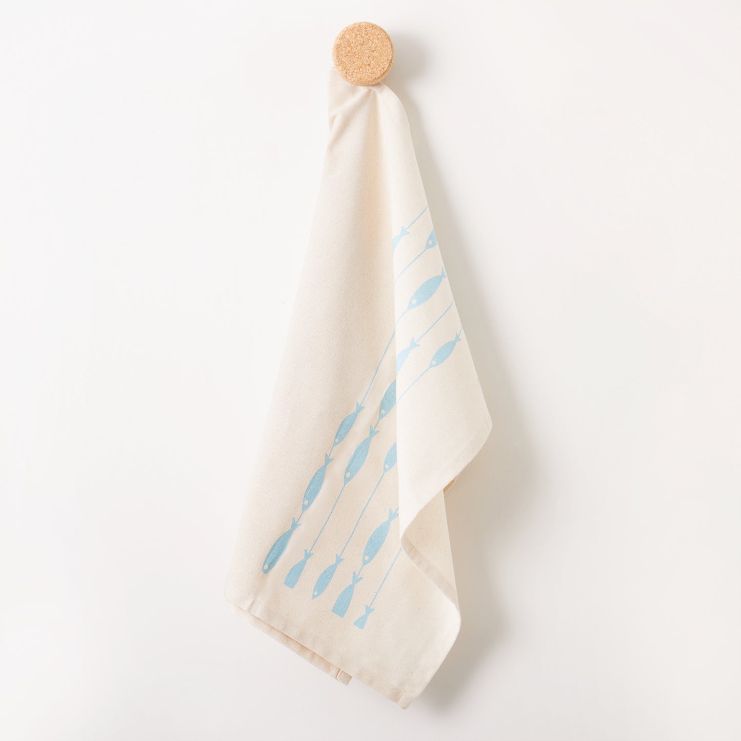 Organic Tea Towels | Fish On A Line