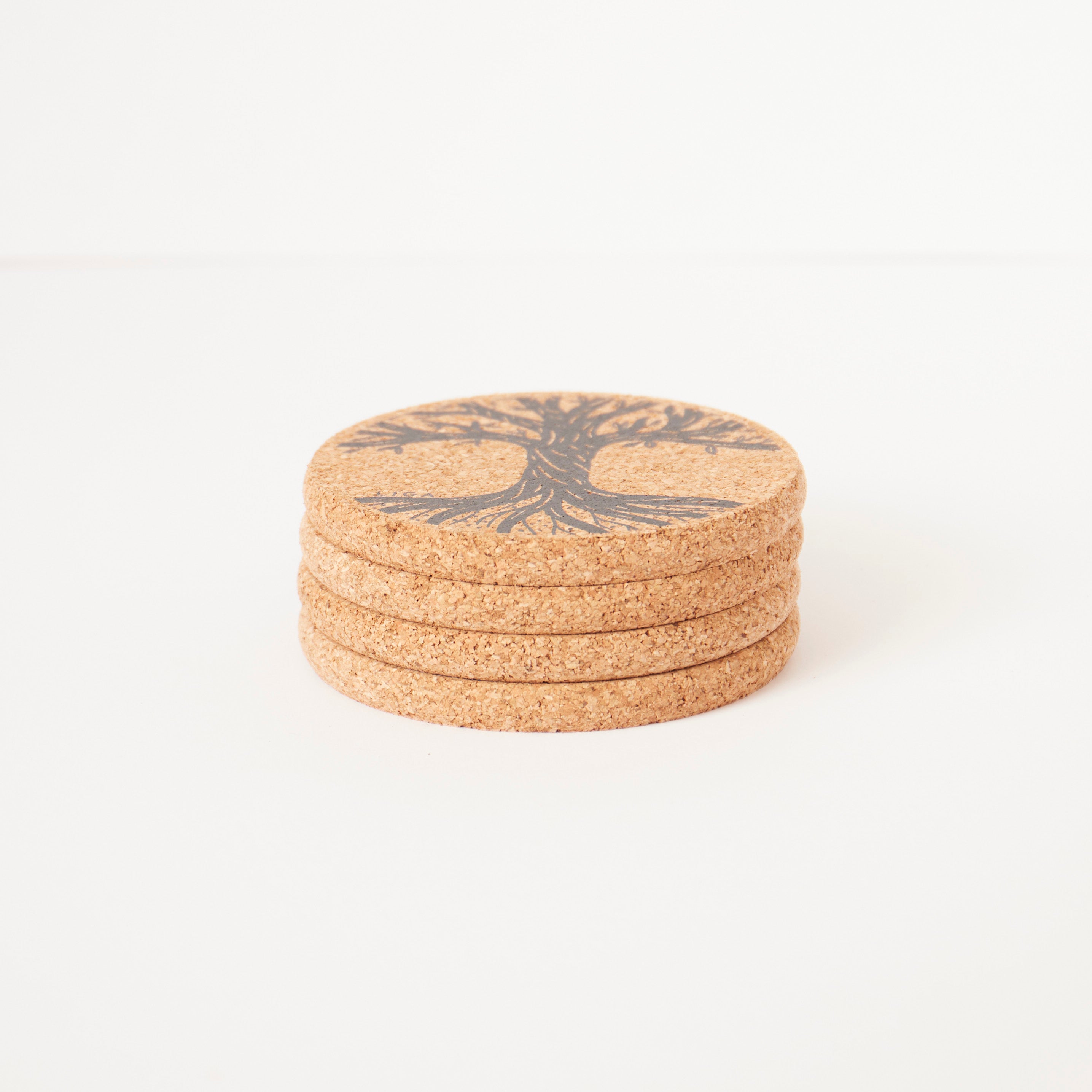 Cork Coaster Tree of Life