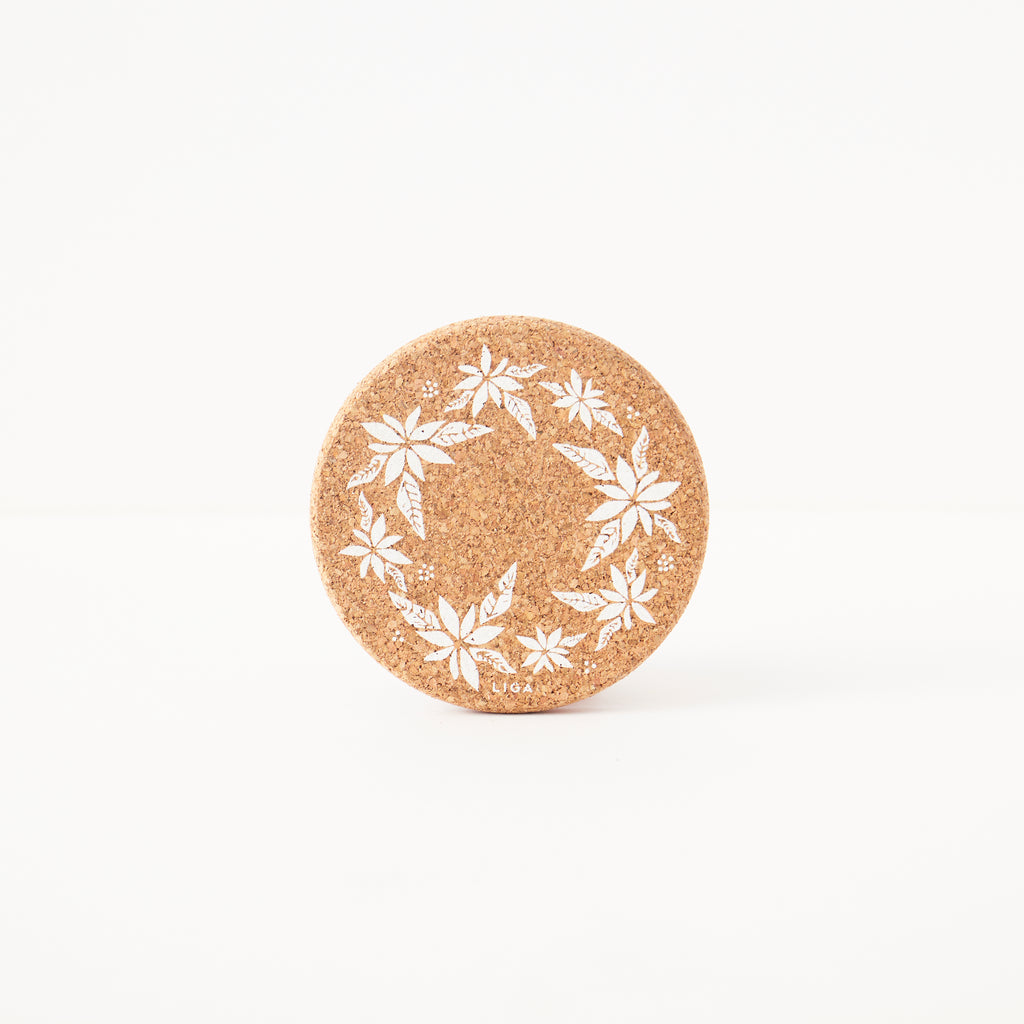 Cork Coaster Wreath