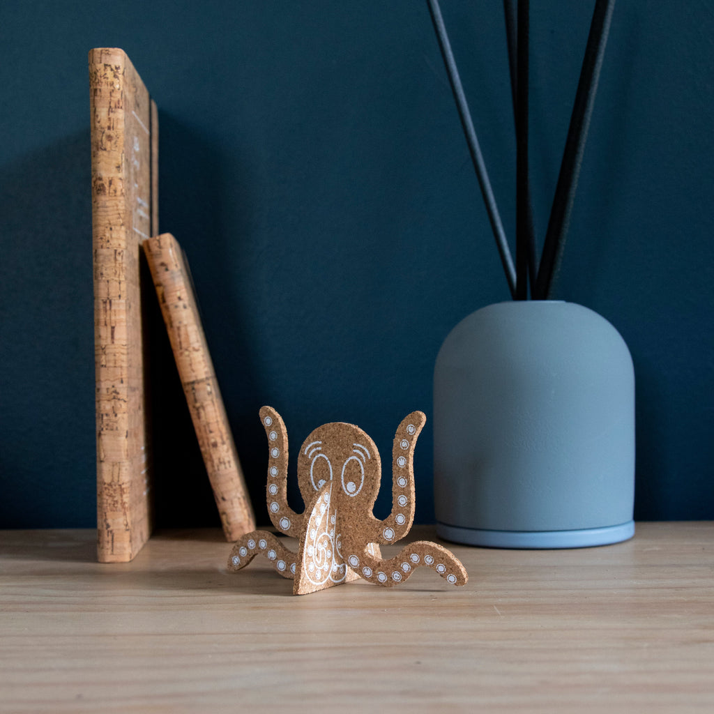 Organic Cork Decoration Pop-A-Cork | Octopus