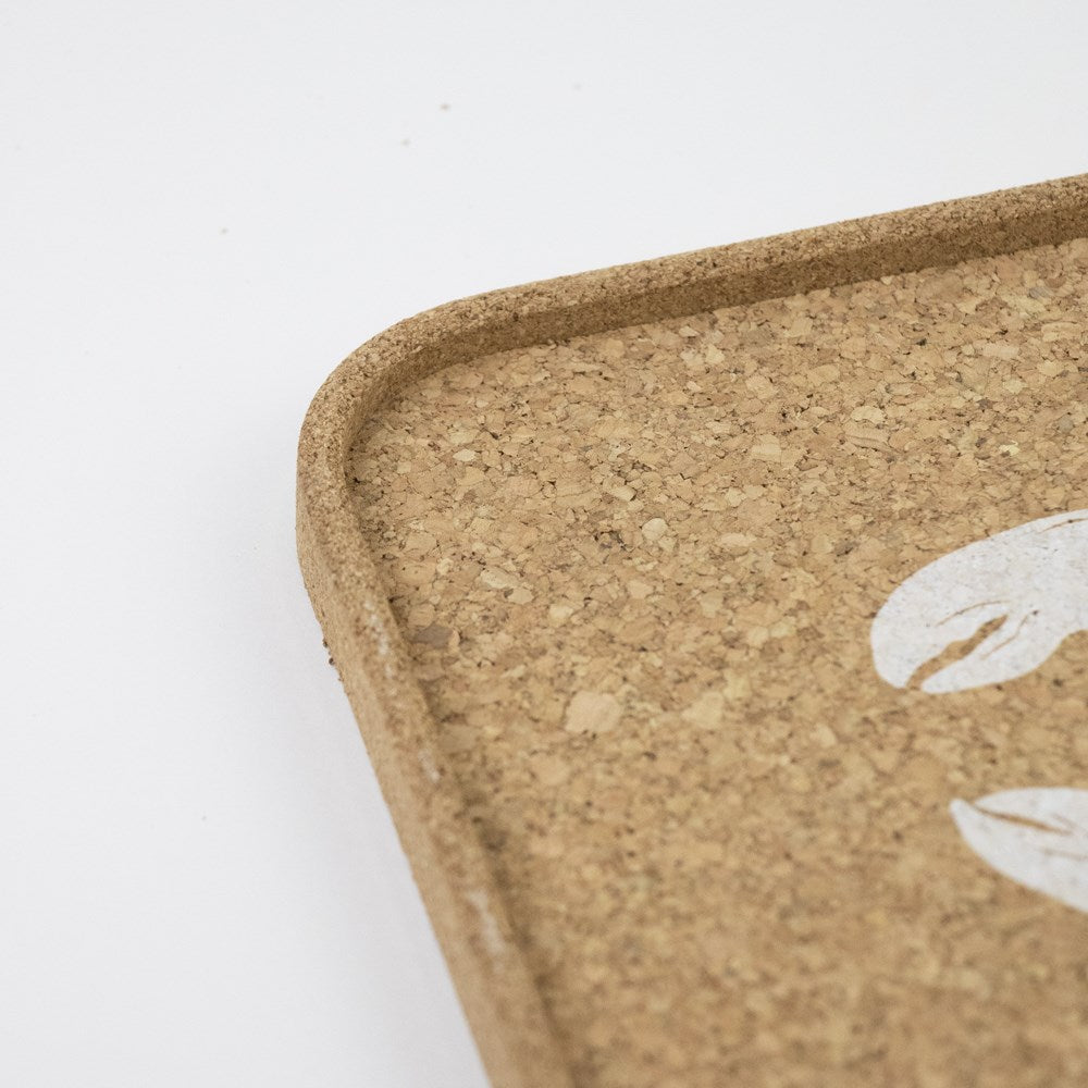 Cork Drinks Tray | Lobster