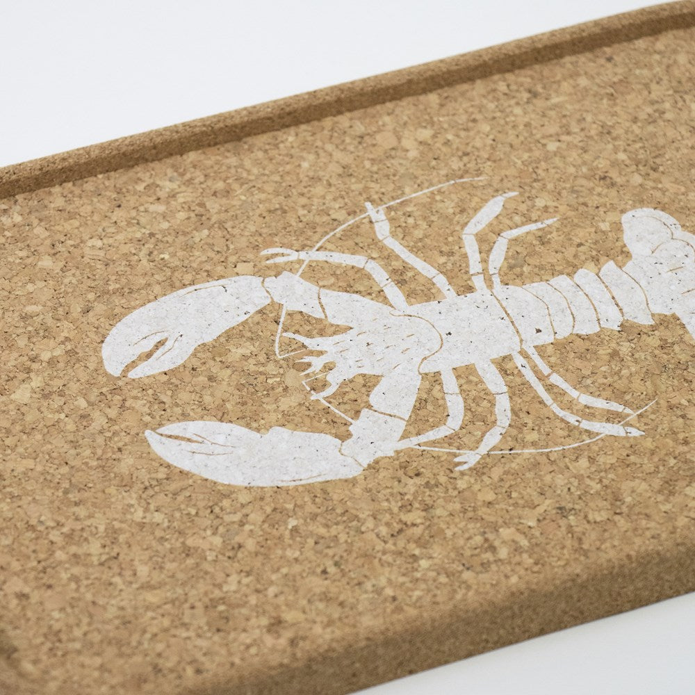 Cork Drinks Tray | Lobster