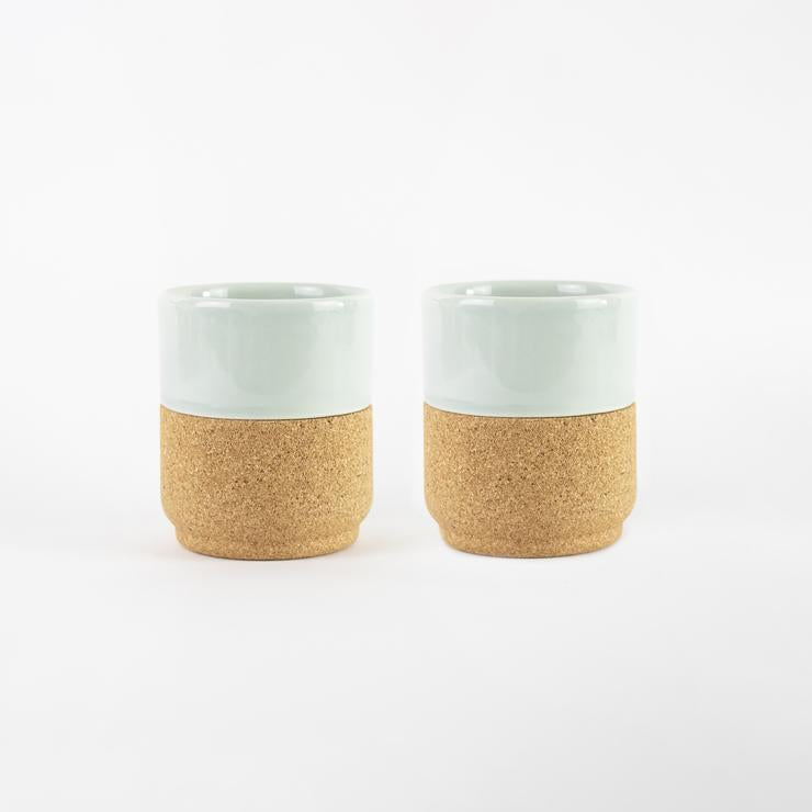 Eco Coffee Mug Gift Set | Medium Aqua