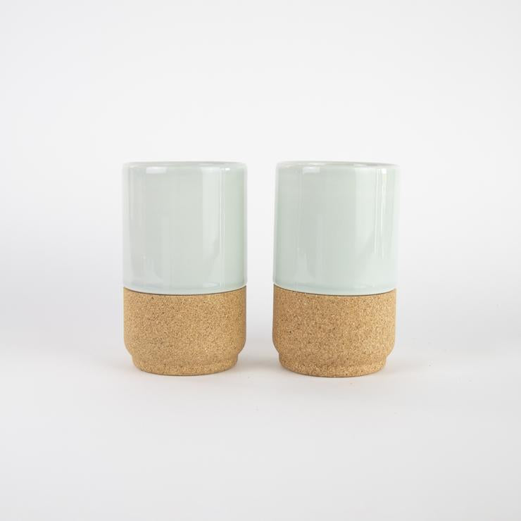 Eco Coffee Mug Gift Set | Large Aqua