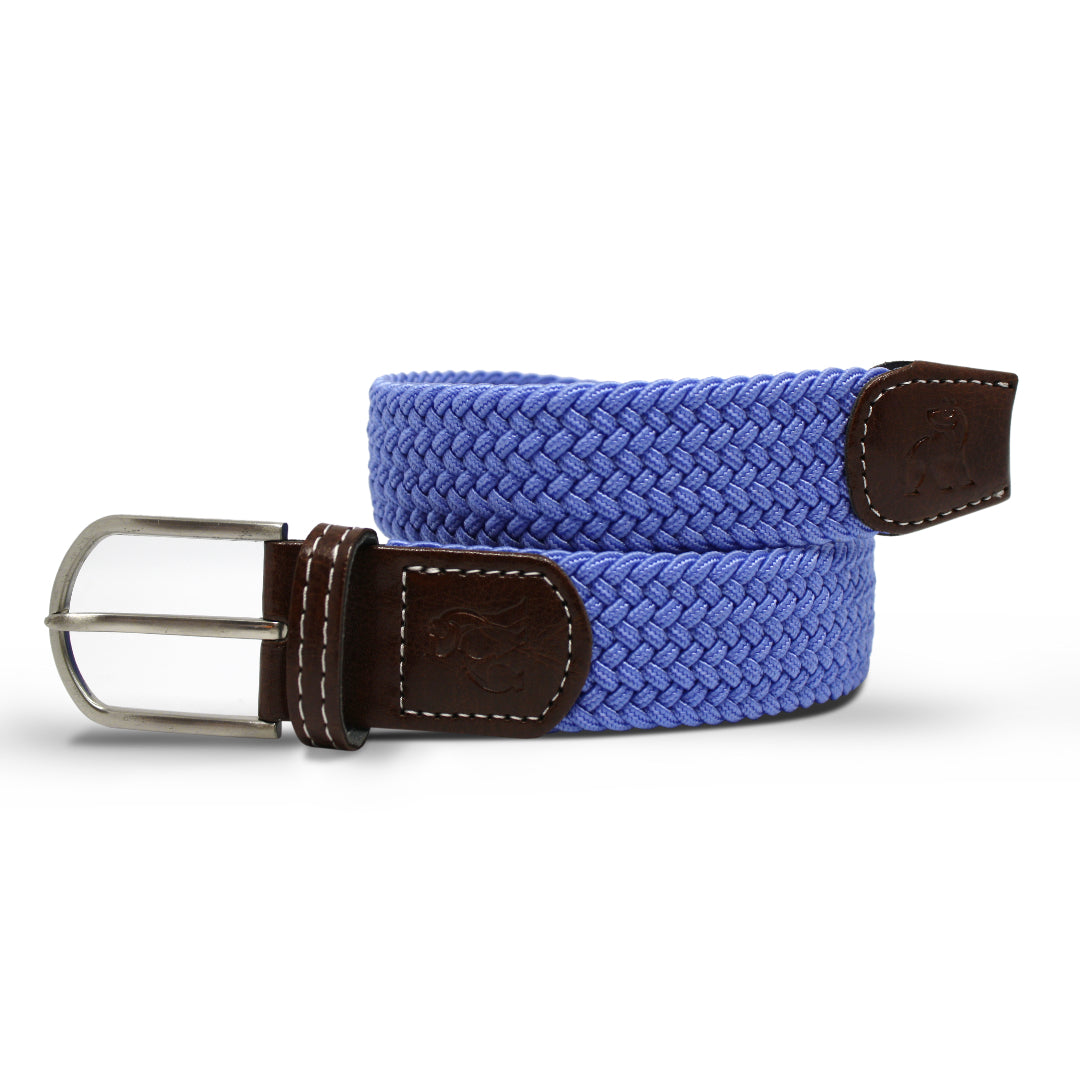 Recycled Woven Belt - Sky Blue