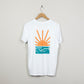 Organic Adult T Shirt | Sunshine White