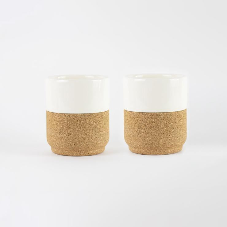 Eco Coffee Mug Gift Set | Medium Cream