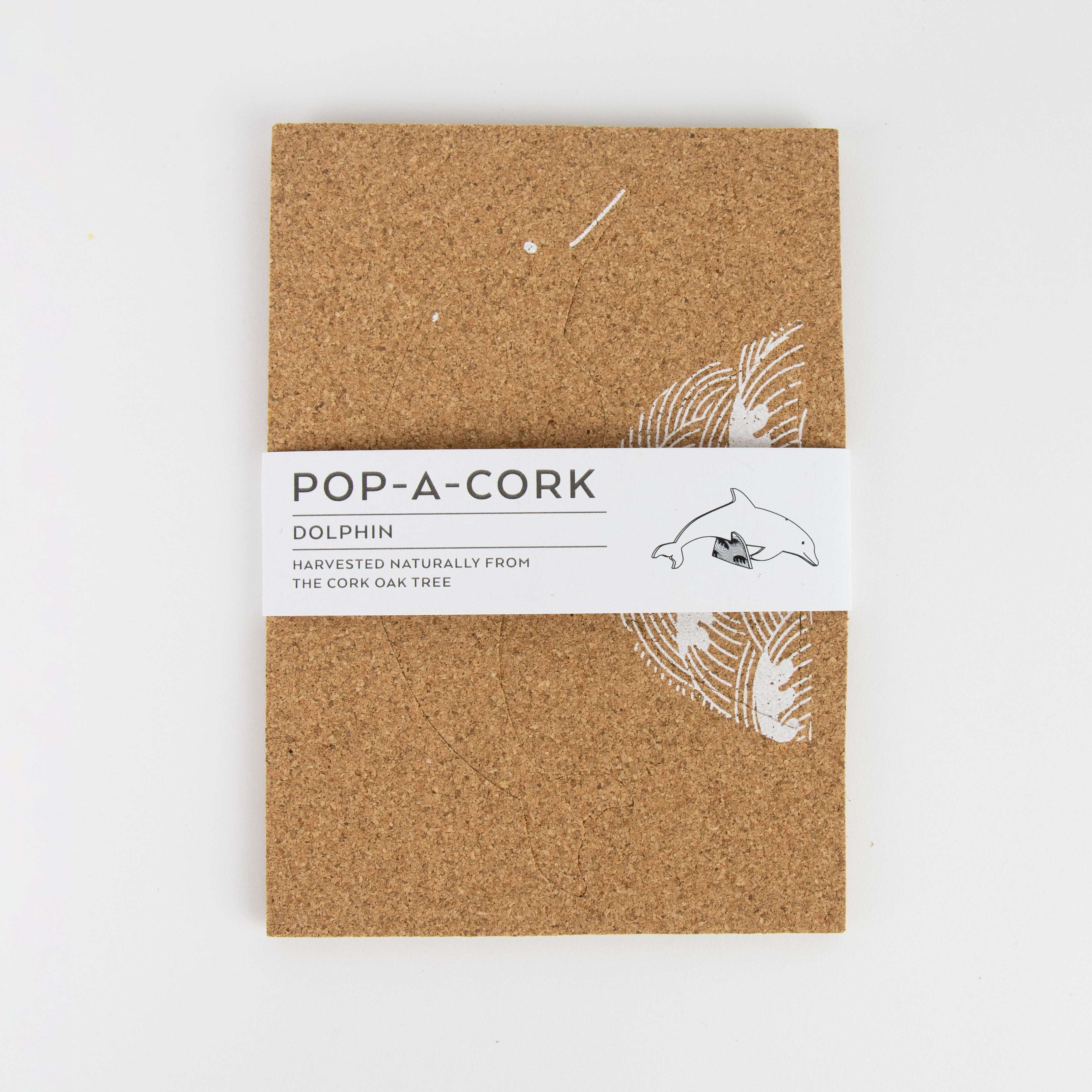 Organic Cork Decoration Pop-A-Cork | Dolphin