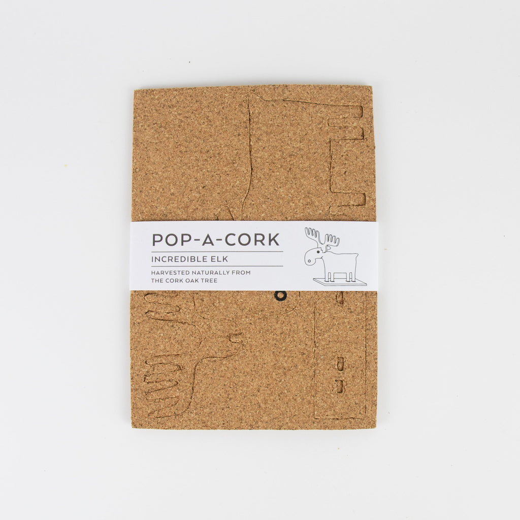Organic Cork Decoration Pop-A-Cork | Elk