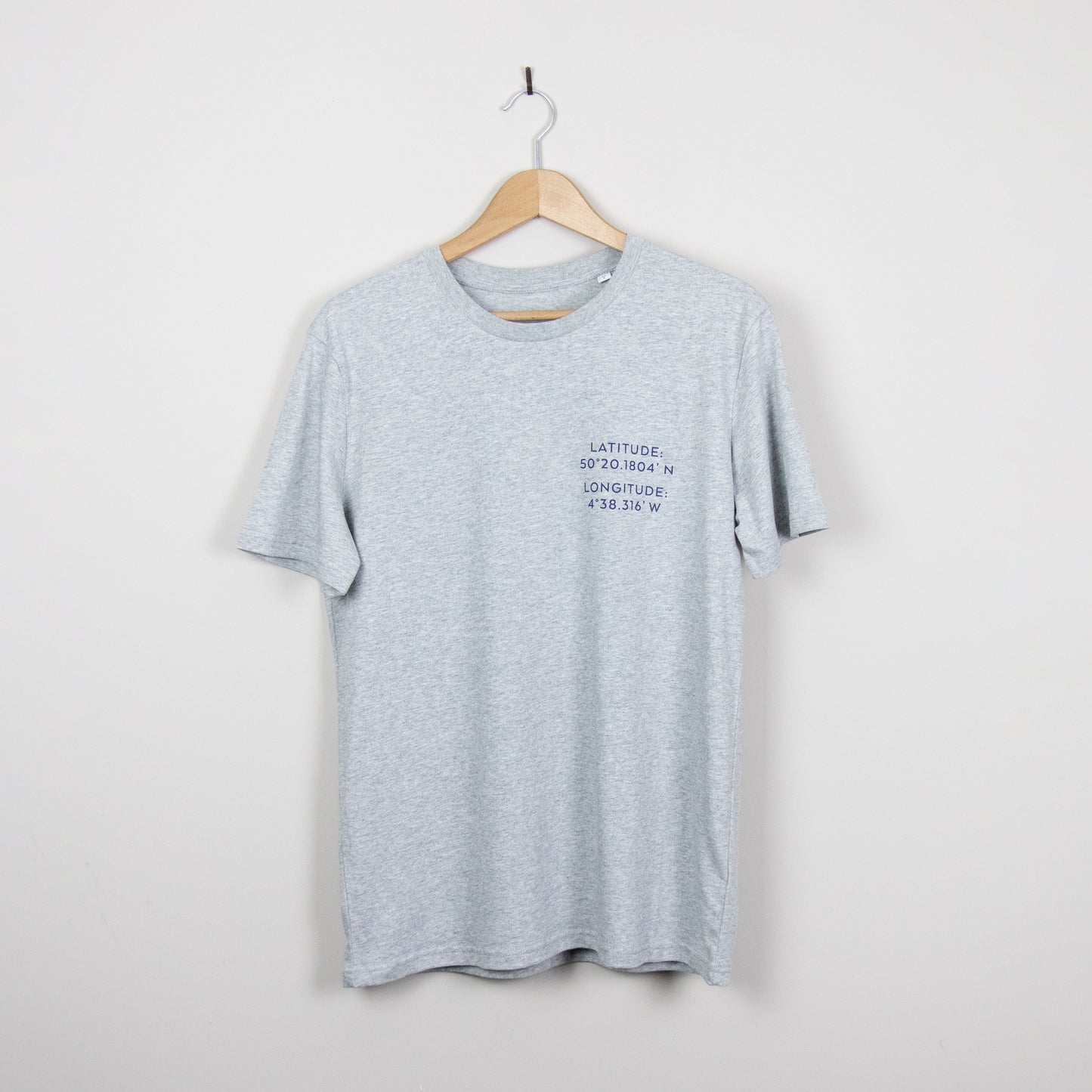 Organic Adult T Shirt | Fowey Grey