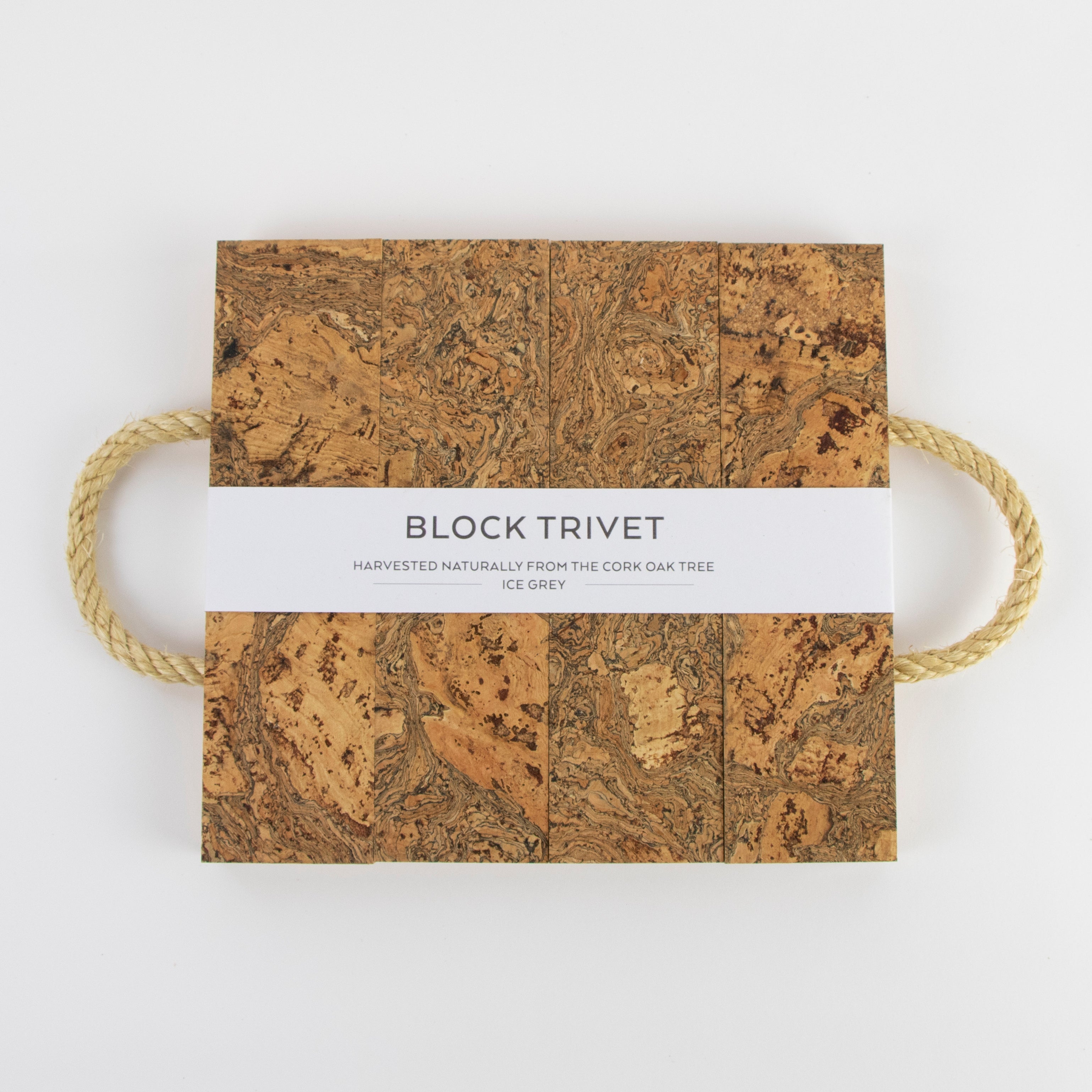 Natural Cork Block Trivet