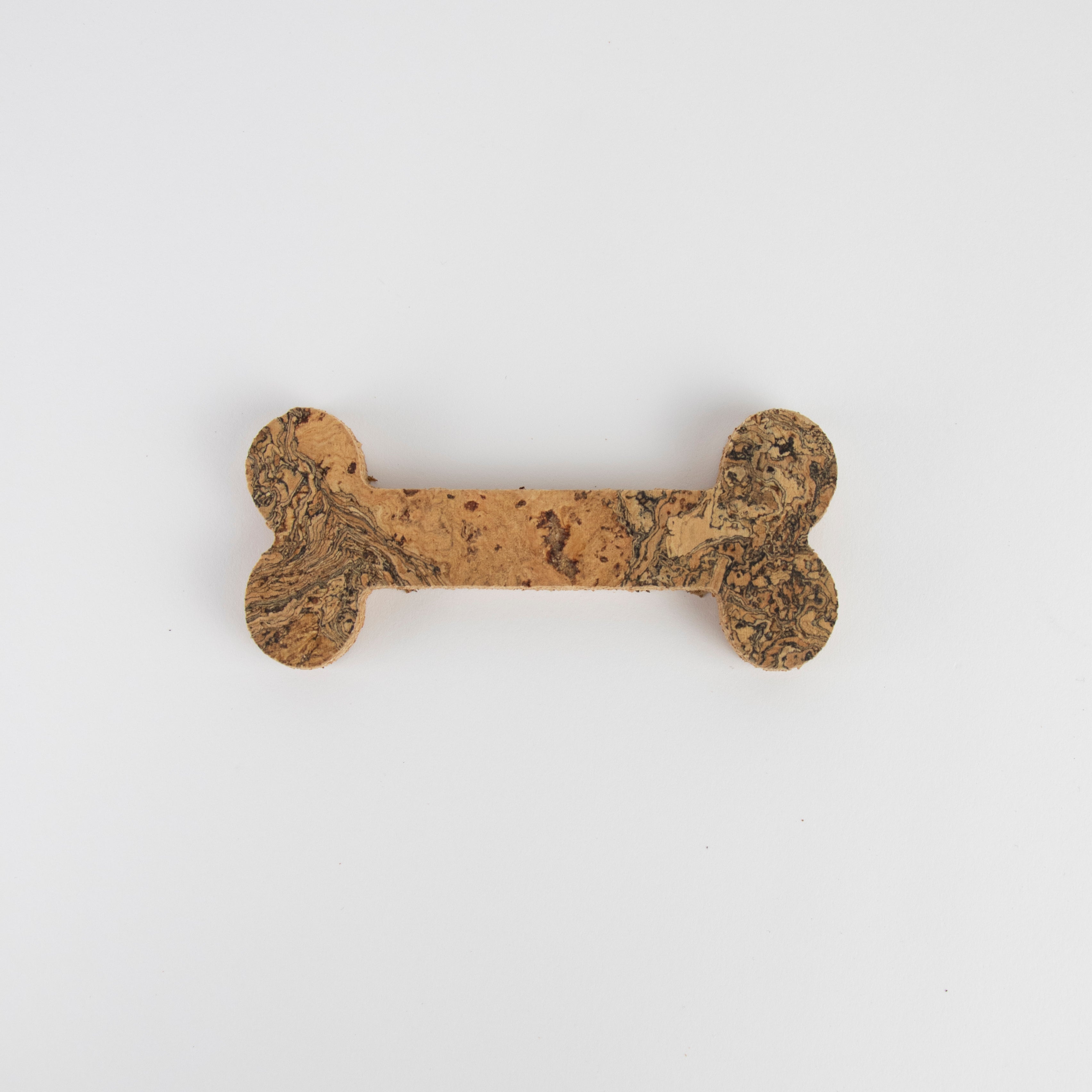 Natural Cork Dog Bone Magnet