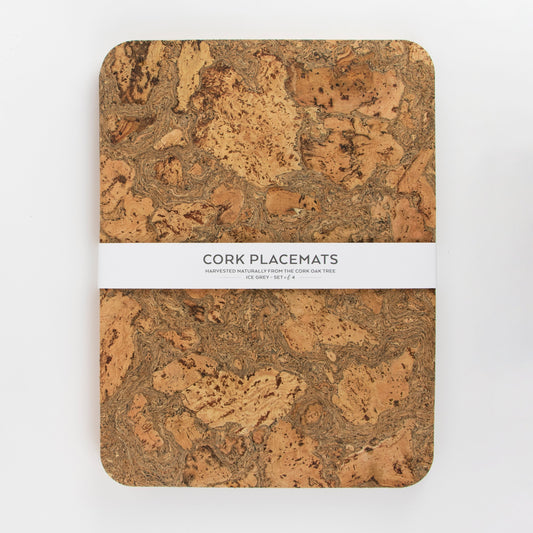 Natural Cork Placemats | Rectangle