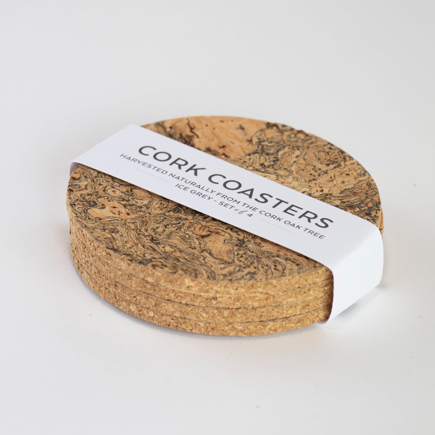 Natural Cork Coasters | Round