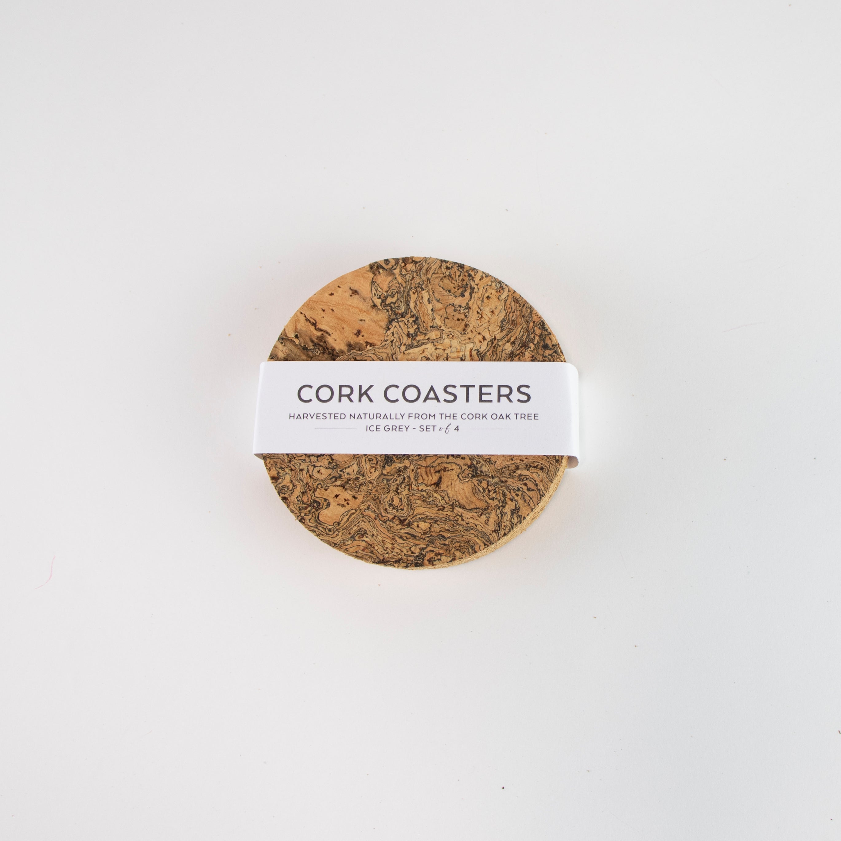 Natural Cork Coasters | Round