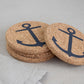 Cork Coaster Anchor