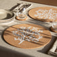 Cork Max Placemats - Coral