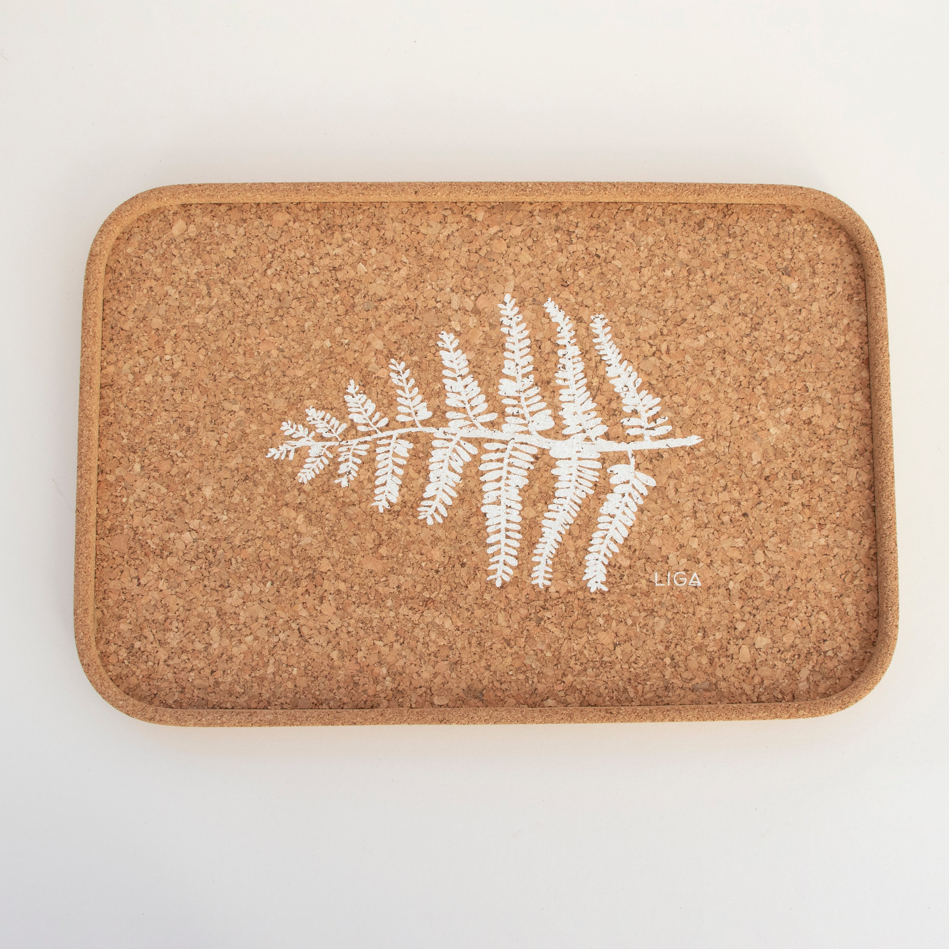 Cork Drinks Tray | Fern