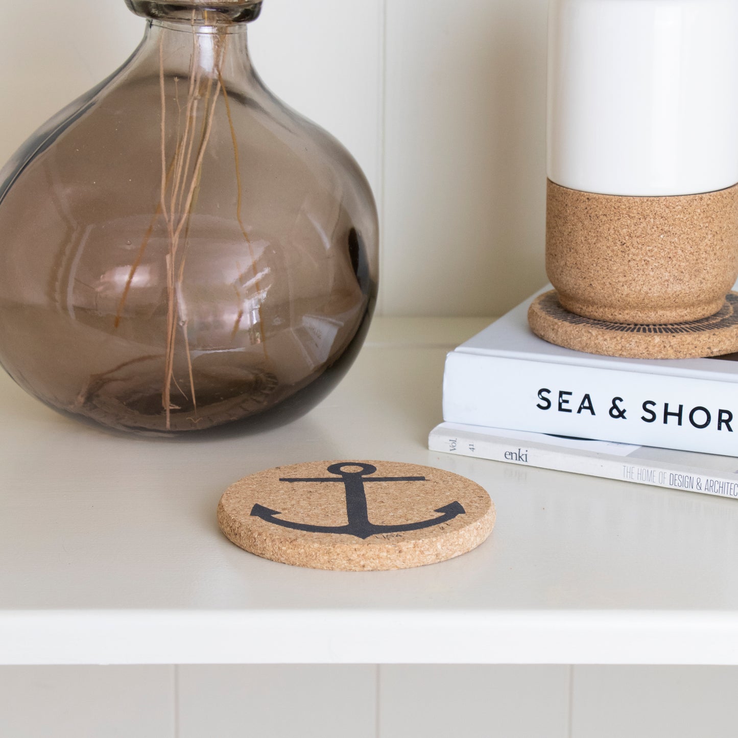 Cork Coaster Anchor