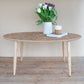 Oval Coffee Table I Natural Cork