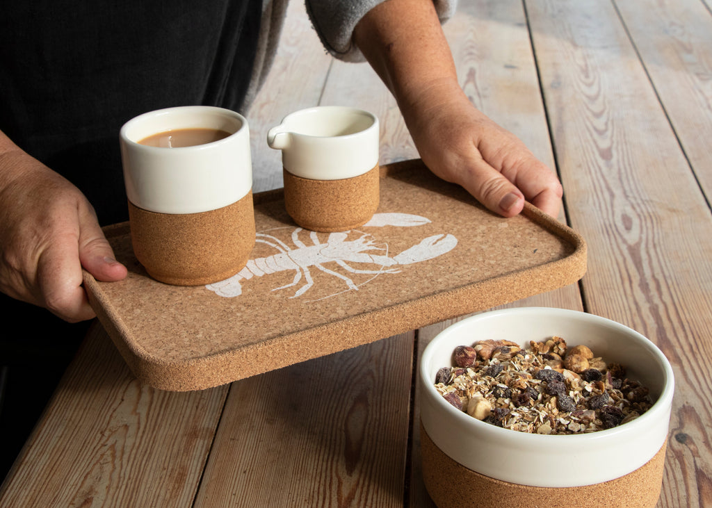 Cork Drinks Tray | Lobster