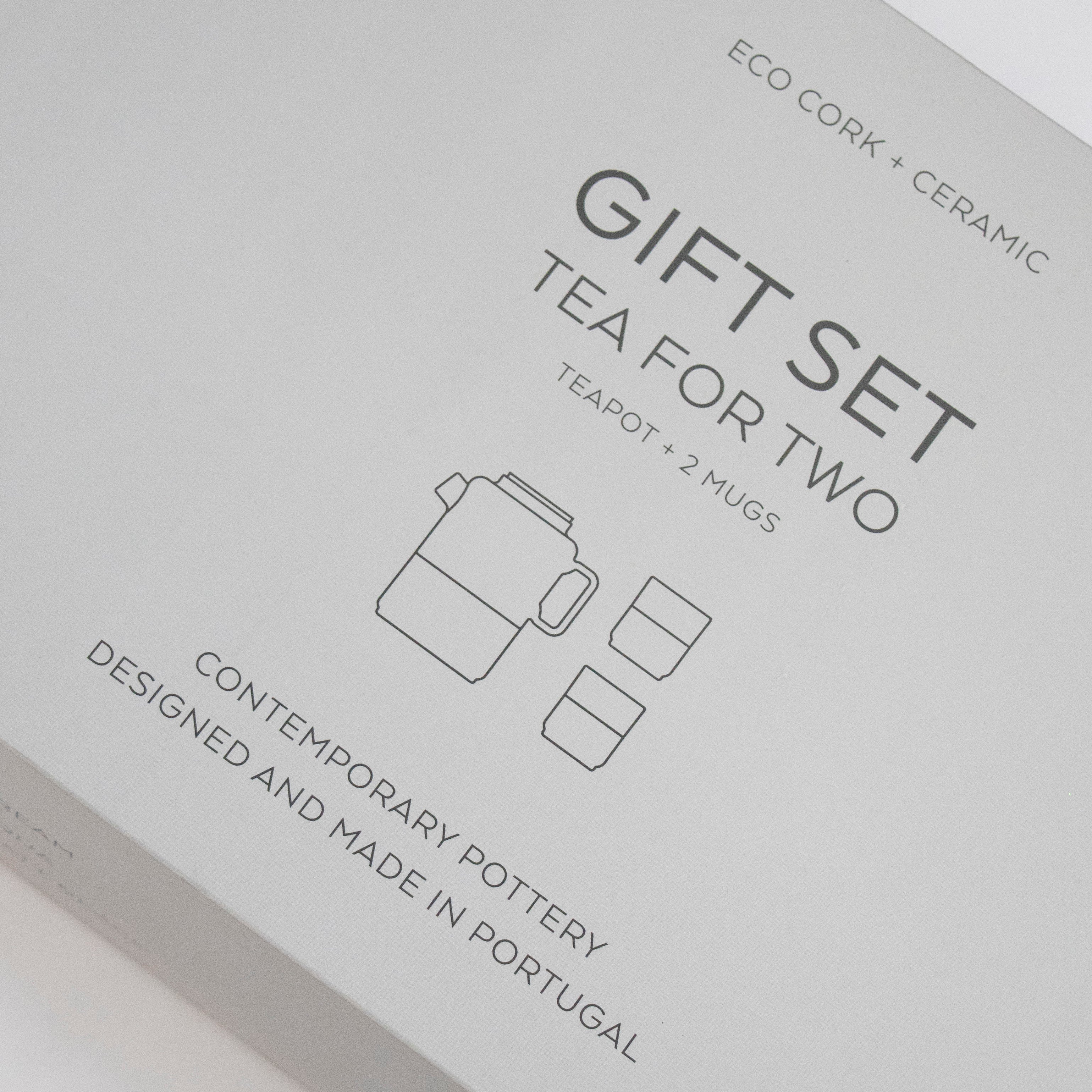 Tea For Two Gift Set | Matt Black