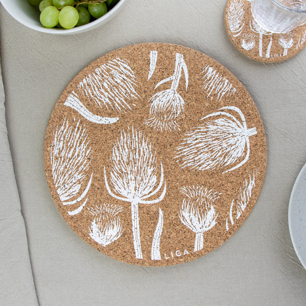 Cork Mats | Thistles & Teasels
