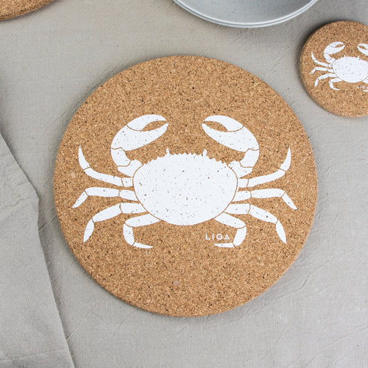 Cork Mats | Crab