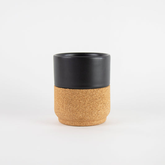 Eco Coffee Mug | Medium Matt Black