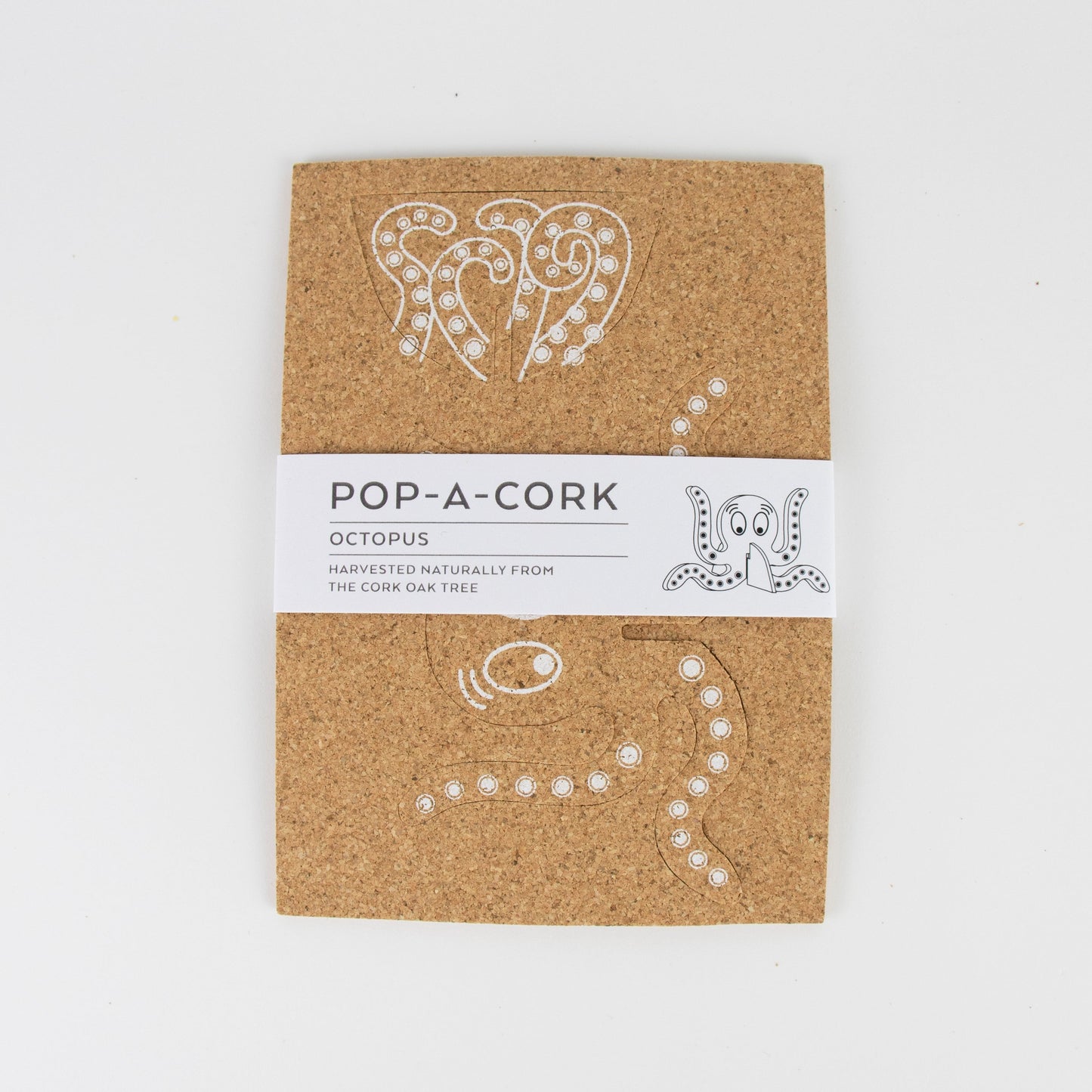 Organic Cork Decoration Pop-A-Cork | Octopus
