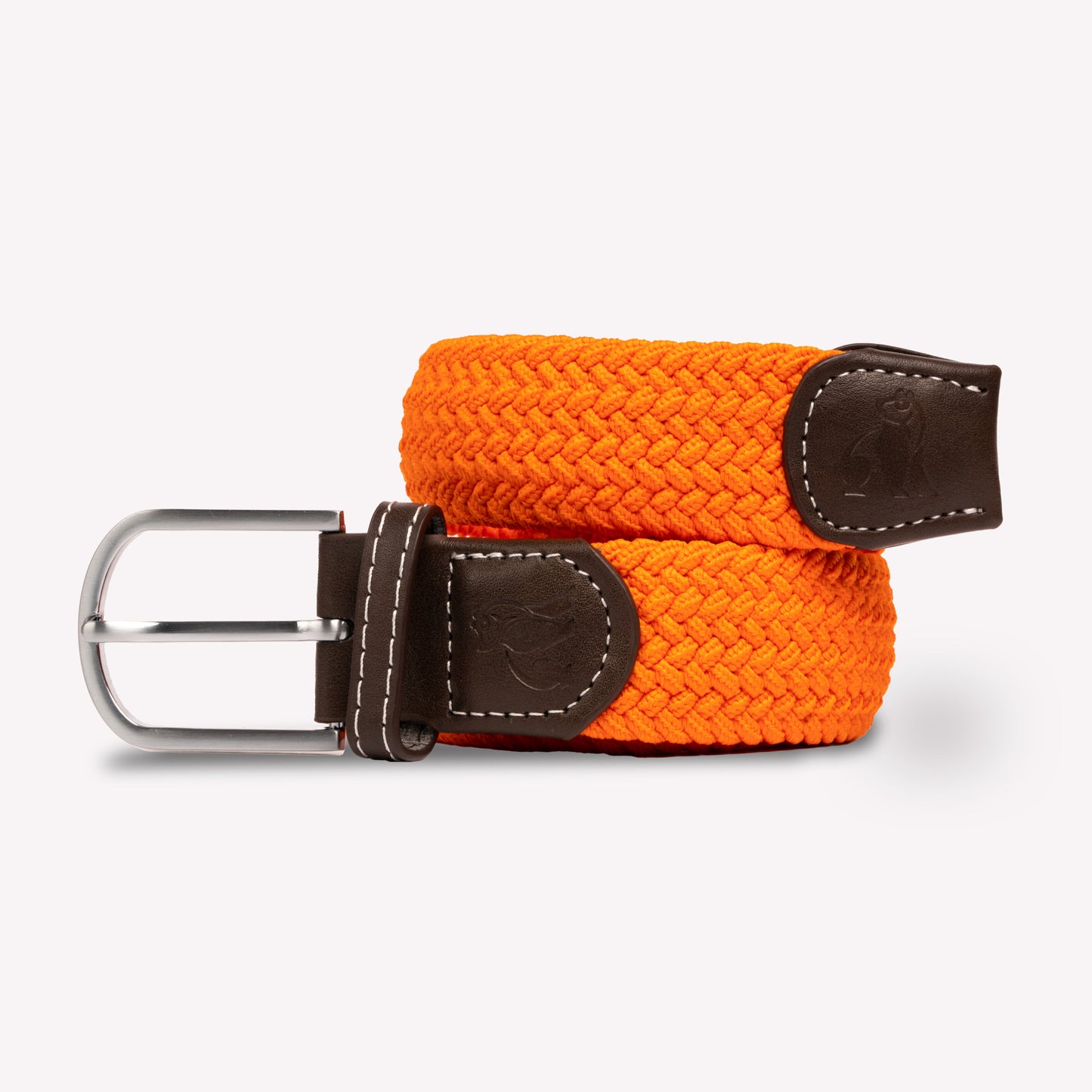 Recycled Woven Belt - Orange