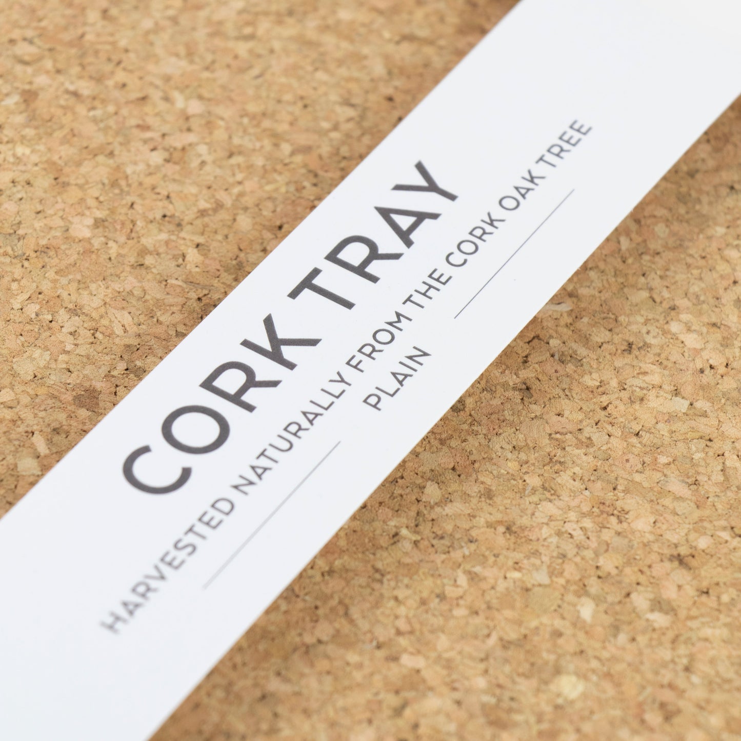 Cork Drinks Tray | Plain
