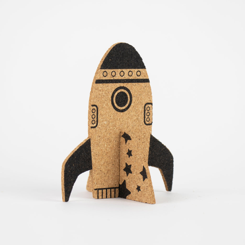 Organic Cork Decoration Pop-A-Cork | Rocket
