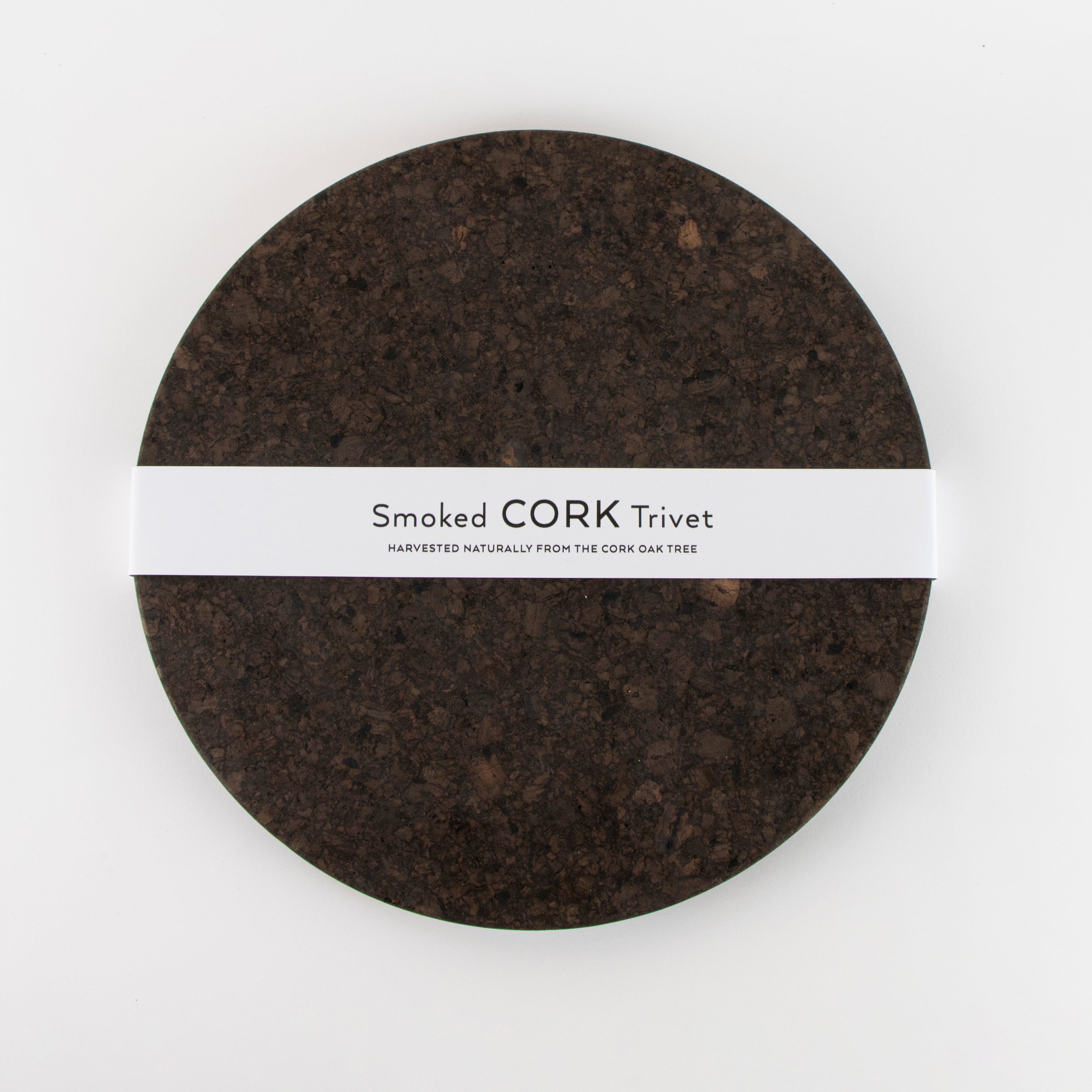 Smoked Cork Trivet | Large