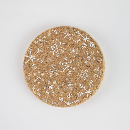 Cork Mats | Snowflake